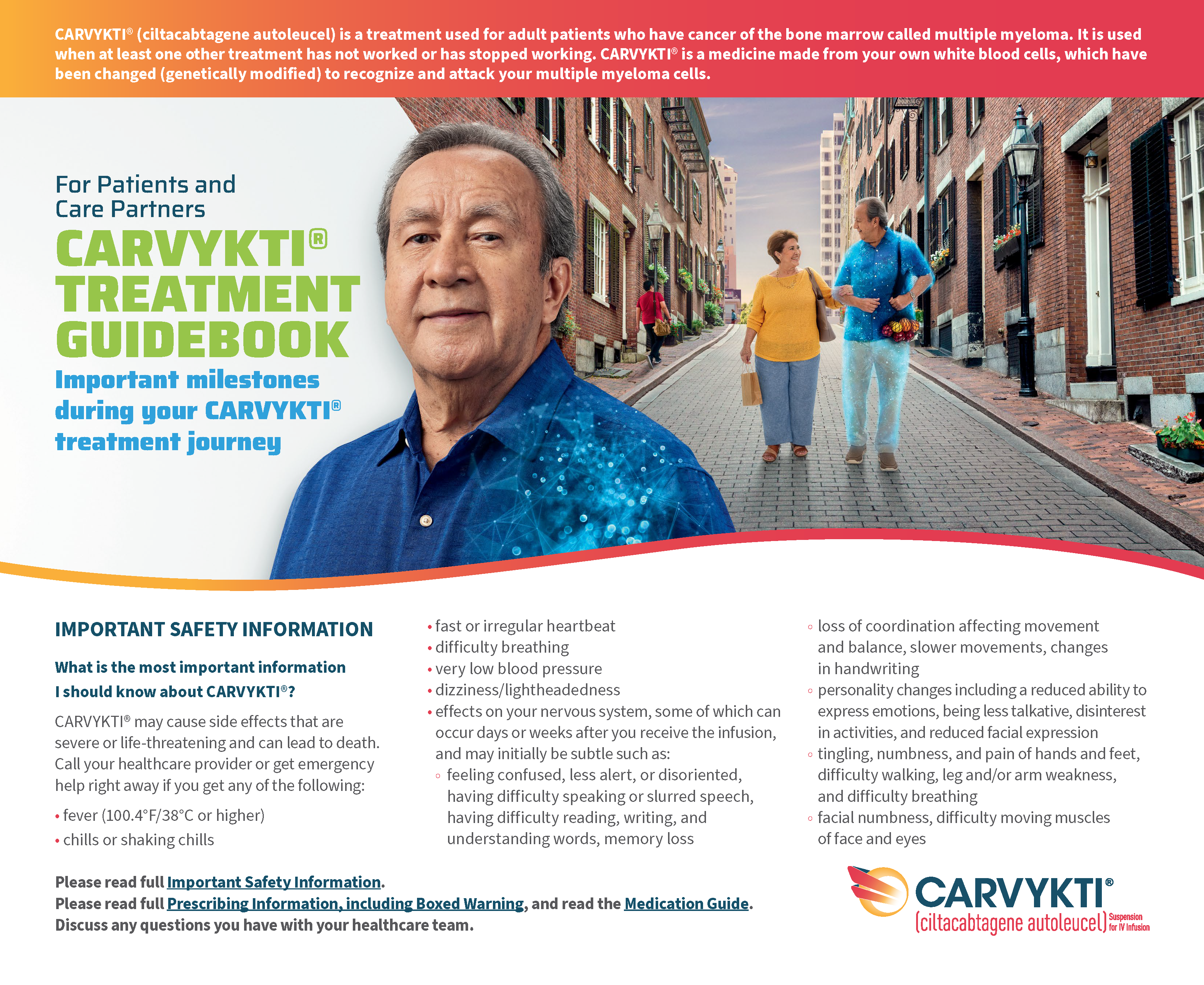 CARVYKTI® (ciltacabtagene autoleucel) Treatment Guidebook